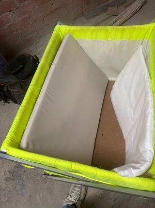 Cuna de viaje Moisés color lima