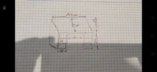 Escritorio de madera maciza