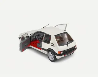 Maqueta Peugeot 205 GTI 1.9 MK1 1988 Solido Blanco