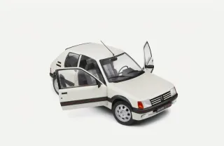Maqueta Peugeot 205 GTI 1.9 MK1 1988 Solido Blanco