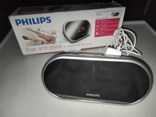 Radio Reloj Philips Espejo