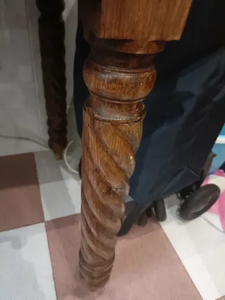 Mesa rústica madera entrada/cocina