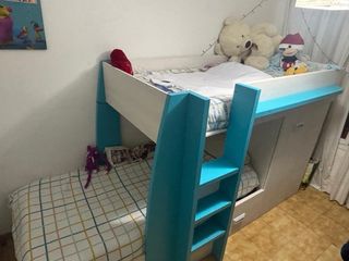 Se vende litera o cama doble para niños