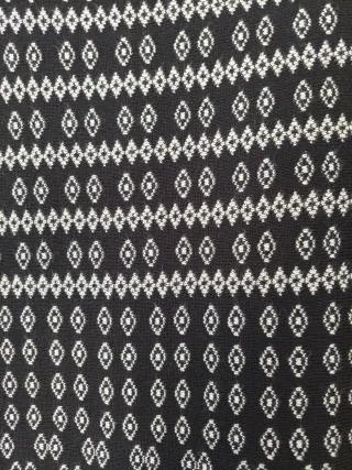 Vestido midi lana negro