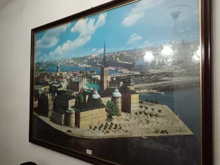 Puzzle gigante Estocolmo. 4000 piezass. Enmarcado.