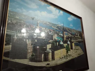 Puzzle gigante Estocolmo. 4000 piezass. Enmarcado.