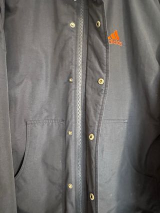Cazadora reversible Adidas azul y naranja
