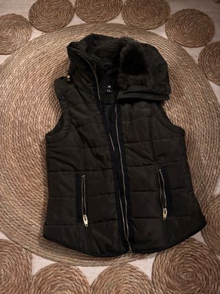 Chaleco H&M Verde Oliva