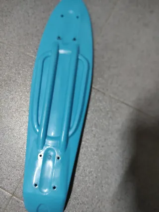 Tabla mini skate infantil azul