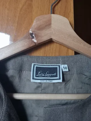 Tailleur Luisa Spagnoli lana marrone