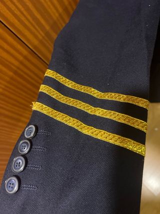 Traje hombre disfraz Piloto Avion