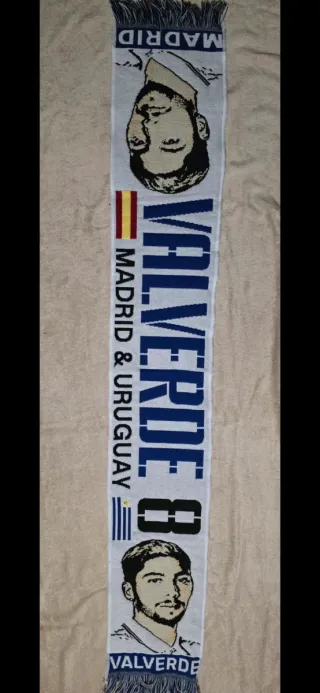 Bufanda Real Madrid Valverde