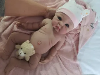 Bebé Reborn Silicona 48cm
