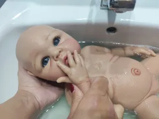 Bebé Reborn Silicona 48cm