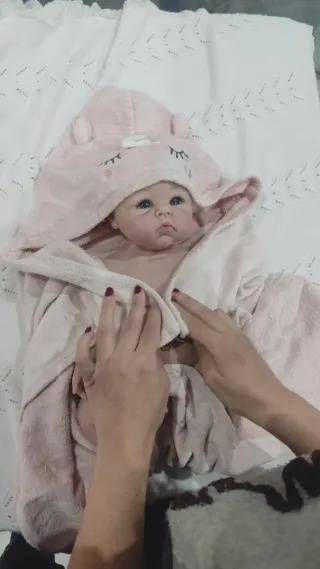 Bebé Reborn Silicona 48cm