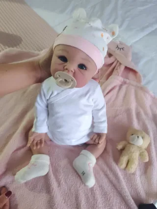 Bebé Reborn Silicona 48cm