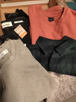 Lote/Caja 5 prendas hombre T.38/40