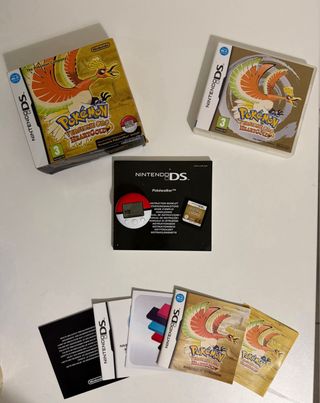 Box Pokemon Oro Heart Gold Nintendo DS