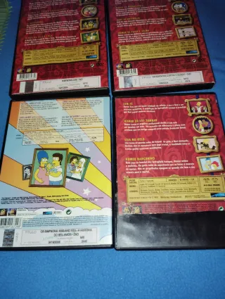 Lote 4 DVDs Simpsons Clássicos Usados