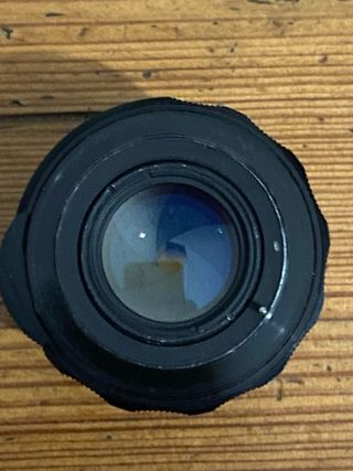 Pentax SV Cámara Plata con Lente 55mm f1.8