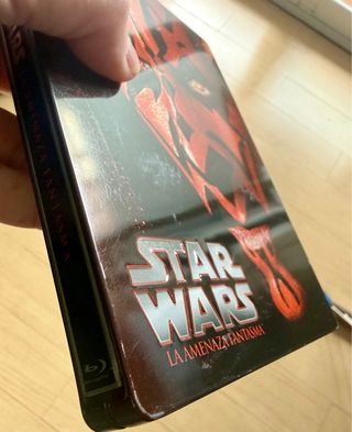 Star Wars 6 Steelbooks Blu-ray (Episodios I-VI)