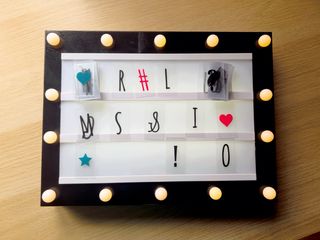 Tablero Letras Luz Decorativo