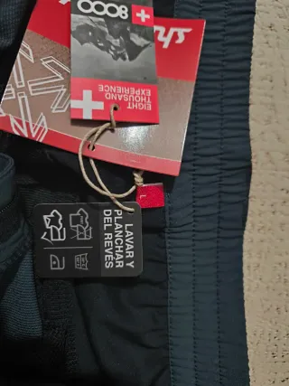 Pantalón Corto +8000 Gris Talla L