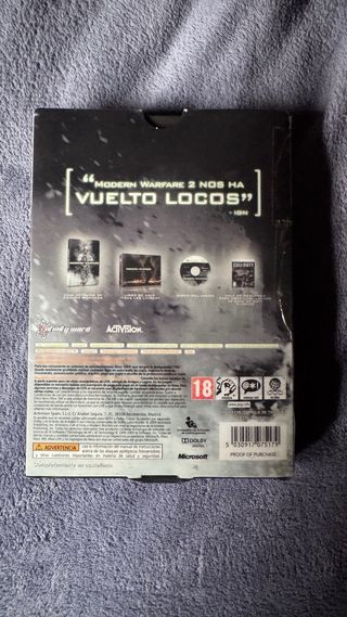 Call of Duty MW2 Edición Blindada Xbox 360