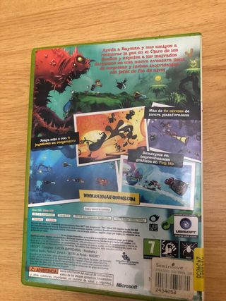 Juego Rayman Origins Xbox 360