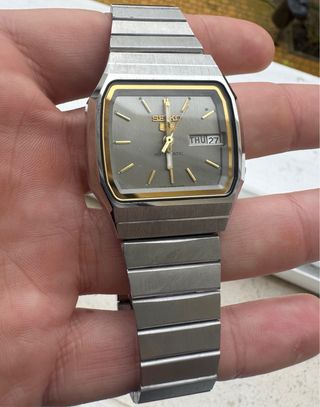 Reloj Seiko 5 Automático Vintage Caja TV