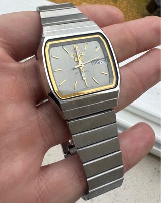 Reloj Seiko 5 Automático Vintage Caja TV