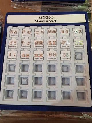 Pendientes Estilo LV, Dior, Gucci, Chanel ACERO