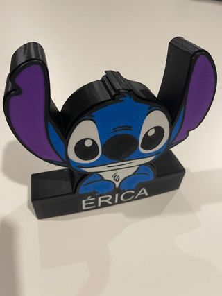 Stitch LightBox Personalizado com Nome