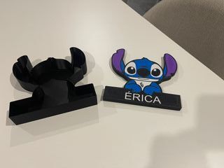 Stitch LightBox Personalizado com Nome