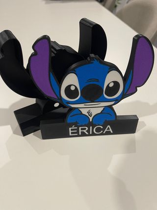Stitch LightBox Personalizado com Nome