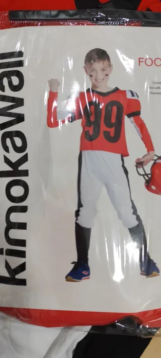 Disfraz de Fútbol Americano para Niño t 10-11