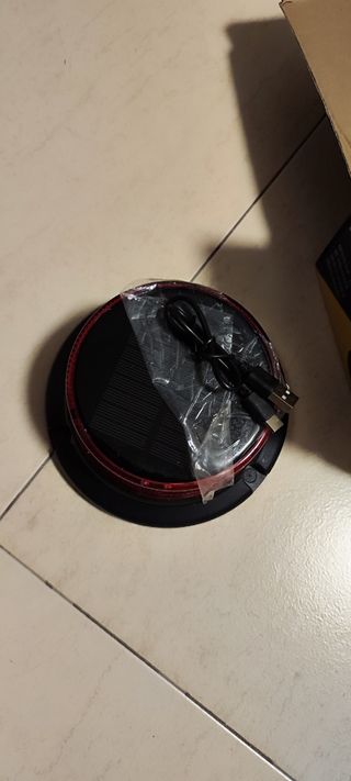 Baliza Solar Roja Carga USB