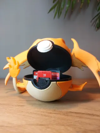 Mega Charizard Y inspired Poké Ball