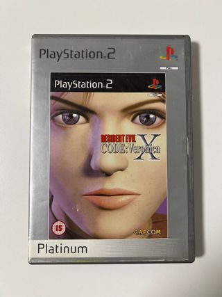 Resident Evil X Code: Veronica PS2 Platinum