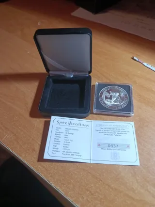 Onza Plata Elefante Somalia 2024