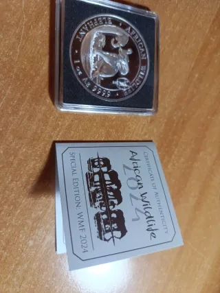 Onza Plata Elefante Somalia 2024