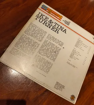 Vinilo LP Ike & Tina Turner Jazz & Blues History