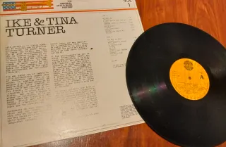 Vinilo LP Ike & Tina Turner Jazz & Blues History