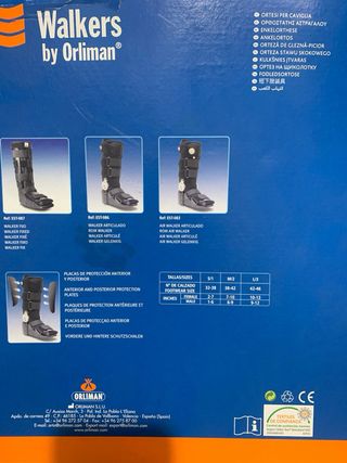 Bota Walker Talla 38/39