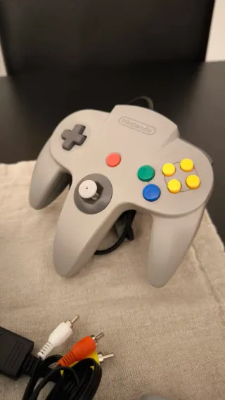 Nintendo 64 Completa + Super Mario 64