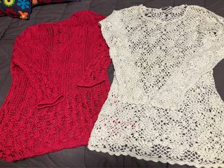 Dos jerséis calados