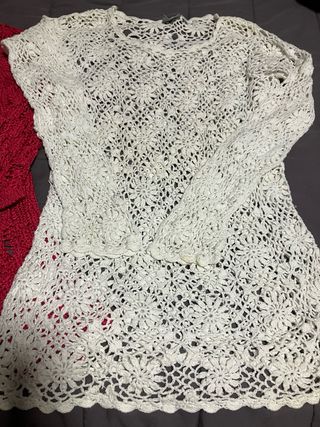 Dos jerséis calados