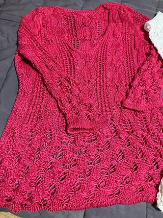 Dos jerséis calados