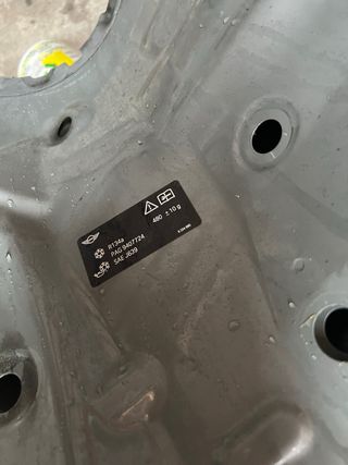 Capot Mini R57 Cinza com Listras