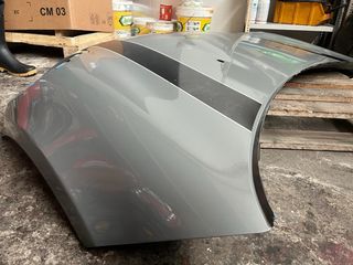 Capot Mini R57 Cinza com Listras